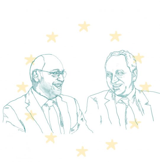 Mehr über den Artikel erfahren Studopolis-Debate mit Martin Schulz und Alexander Graf Lambsdorff