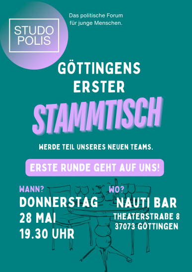 Mehr über den Artikel erfahren Göttingen – Stammtisch am 28. Mai 2026