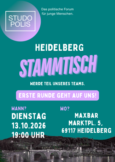 Mehr über den Artikel erfahren Heidelberg – Stammtisch am 13. Oktober 2026