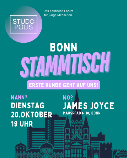 Mehr über den Artikel erfahren Bonn – Stammtisch am 20. Oktober 2026
